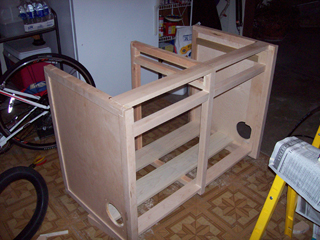 Front view of body with front and bottom