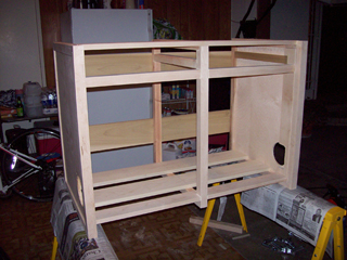 Front view of fully assembled body