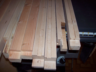 Another close-up of leg detail