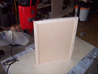 Finished side alternate view