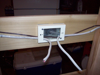 Bay switch wiring added