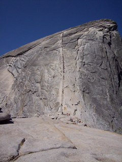 Half Dome Ascent
