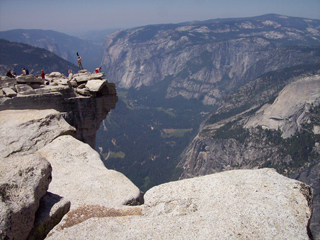 Half Dome Overhang